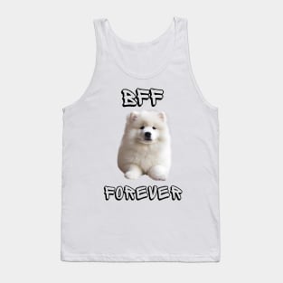 Samoyed, BFF Forever, the most adorable best friend gift to a Samoyed Lover! Tank Top